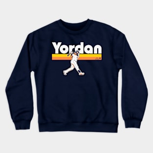 Yordan Alvarez Slugger Swing Crewneck Sweatshirt